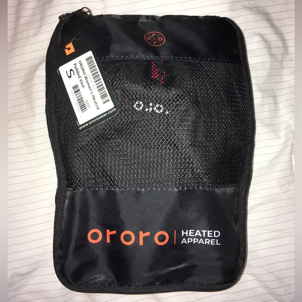 ORORO Women's Heated Padded Vest S